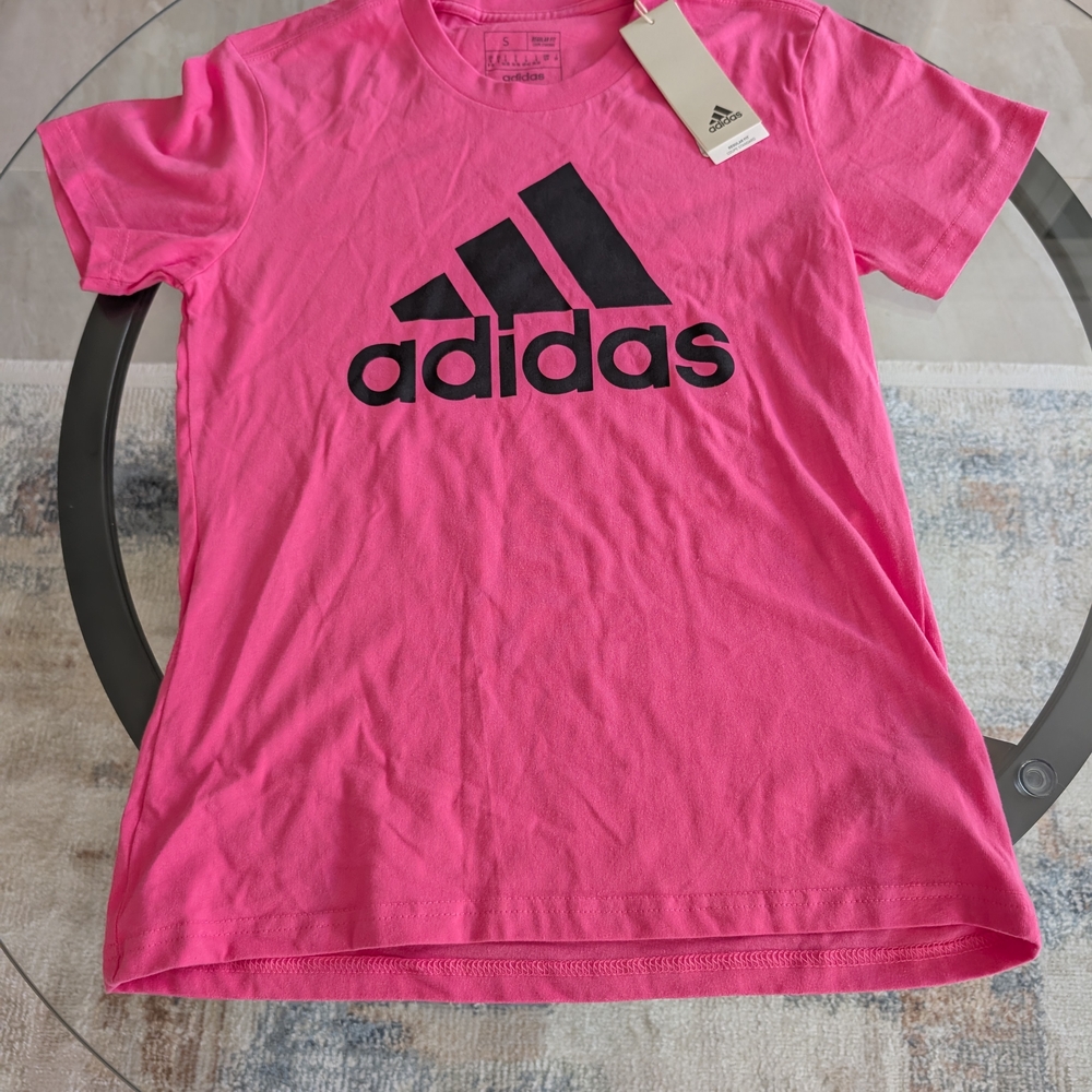 Adidas Kids Pink T-Shirt